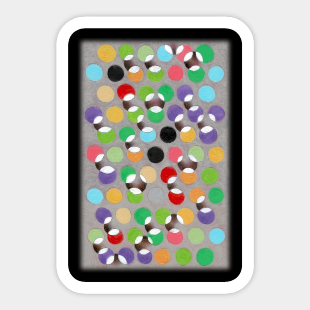 Chromatic Sticker by federicocortese